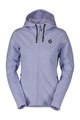 SCOTT hoodie - TECH ZIP W - blue