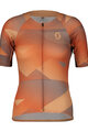 SCOTT Cycling short sleeve jersey - RC PREMIUM CLIMBER - orange