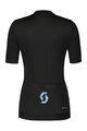 SCOTT Cycling short sleeve jersey - RC CONTESSA - black