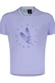 SCOTT Cycling short sleeve t-shirt - TRAIL FLOW 20 DRI SS JR - purple