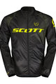 SCOTT Cycling windproof jacket - RC PRO WB JR - black/yellow