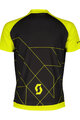 SCOTT Cycling short sleeve jersey - RC TEAM SS JR - black/yellow