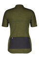 SCOTT Cycling short sleeve jersey - GRAVEL MERINO - green