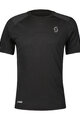 SCOTT Cycling short sleeve jersey - DEFINED TECH SS - black