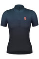 SCOTT Cycling short sleeve jersey - ENDURANCE 15 - blue