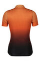 SCOTT Cycling short sleeve jersey - ENDURANCE 15 - orange/black