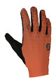 SCOTT Cycling long-finger gloves - RC PRO - orange/black