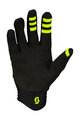 SCOTT Cycling long-finger gloves - DH FACTORY - yellow/black