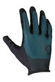 SCOTT Cycling long-finger gloves - TRACTION - green/black