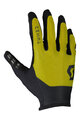 SCOTT Cycling long-finger gloves - TRACTION - yellow/black