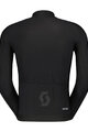 SCOTT Cycling winter long sleeve jersey - PRO WARM - black