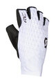 SCOTT Cycling fingerless gloves - JUNIOR RC - white