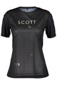 SCOTT Cycling short sleeve jersey - TRAIL FLOW SS W - black/yellow