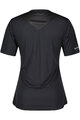 SCOTT Cycling short sleeve jersey - TRAIL FLOW SS W - black/yellow