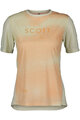 SCOTT Cycling short sleeve jersey - TRAIL FLOW SS W - yellow/orange