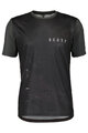 SCOTT Cycling short sleeve jersey - VERTIC SS - black/grey