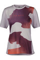 SCOTT Cycling short sleeve jersey - TRAIL VERTIC SS W - purple/bordeaux