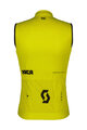 SCOTT Cycling sleeveless jersey - PRO - yellow