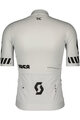 SCOTT Cycling short sleeve jersey - PRO - white