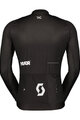 SCOTT Cycling summer long sleeve jersey - PRO - black