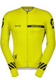 SCOTT Cycling summer long sleeve jersey - PRO - yellow