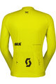 SCOTT Cycling summer long sleeve jersey - PRO - yellow