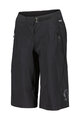 SCOTT Cycling shorts without bib - TRAIL CONTESSA SIGN. W - black