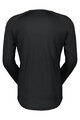 SCOTT Cycling long sleeve t-shirt - DEFINED MERINO LS - black