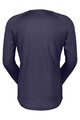 SCOTT Cycling long sleeve t-shirt - DEFINED MERINO LS - purple