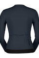 SCOTT Cycling winter long sleeve jersey - TRAINING - blue