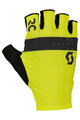 SCOTT Cycling fingerless gloves - RC PRO SF - yellow/black