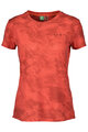 SCOTT Cycling short sleeve t-shirt - DRI TIE DYE W - red