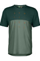 SCOTT Cycling short sleeve t-shirt - TRAIL FLOW DRI SS - green