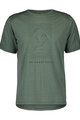 SCOTT Cycling short sleeve t-shirt - DEFINED MERINO GRAPHIC SS - green