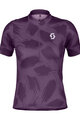 SCOTT Cycling short sleeve jersey - ENDURANCE 20 - purple