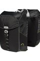 BASIL Cycling bag - MILES DOUBLE BAG - black/green