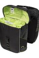 BASIL Cycling bag - MILES DOUBLE BAG - black/green