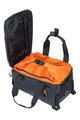 BASIL Cycling bag - MILES TARPAULIN - black/orange