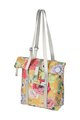 BASIL Cycling bag - BLOOM SHOPPER - yellow/red