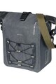 BASIL Cycling bag - NAVIGATOR STORM M - grey/black