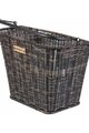 BASIL basket - BREMEN RATTAN LOOK BE/KF - black/brown