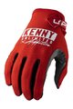 KENNY Cycling long-finger gloves - GLOVES UP - red