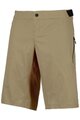 KENNY Cycling shorts without bib - CHARGER W - brown