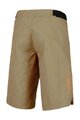 KENNY Cycling shorts without bib - CHARGER W - brown