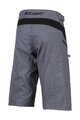 KENNY Cycling shorts without bib - ENDURO - grey