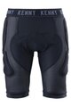 KENNY shorts with protectors - ROCK UNDER - black