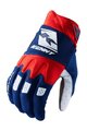 KENNY Cycling long-finger gloves - GLOVES TRACK - red/blue