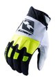 KENNY Cycling long-finger gloves - GLOVES TRACK - yellow/black