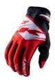 KENNY Cycling long-finger gloves - GLOVES BRAVE - red