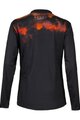 KENNY Cycling summer long sleeve jersey - CHARGER W - black/orange